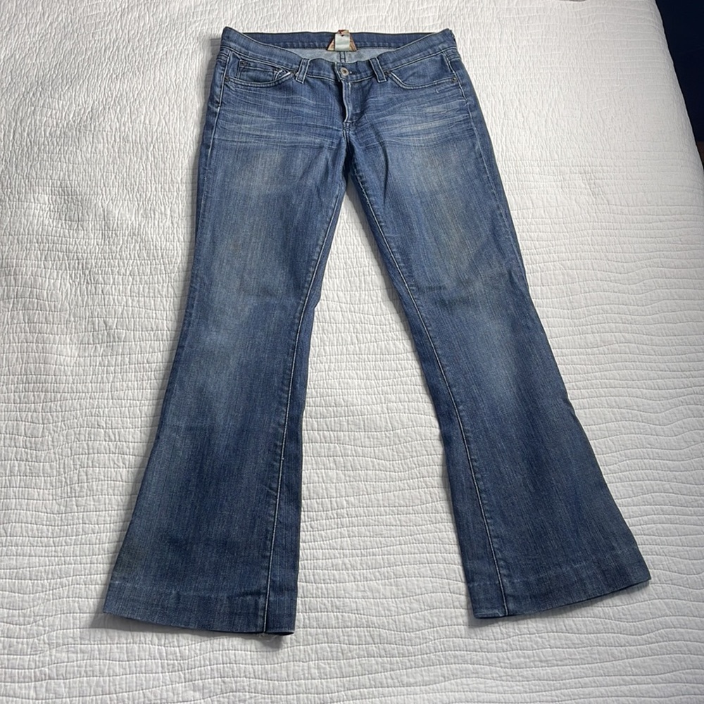 LUCKY BRAND Women's Bootcut Low Rise Zoe Jeans Light Wash Size 10/30. 0007